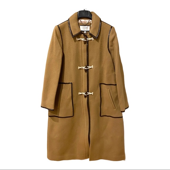 J. Crew Collection Toggle Coat In Italian Fall Blanket Wool (12) - Picture 2 of 15